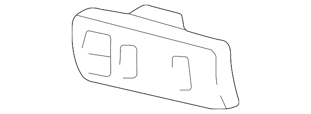 Finish Panel - Ford (XW4Z-5404338-AAA)