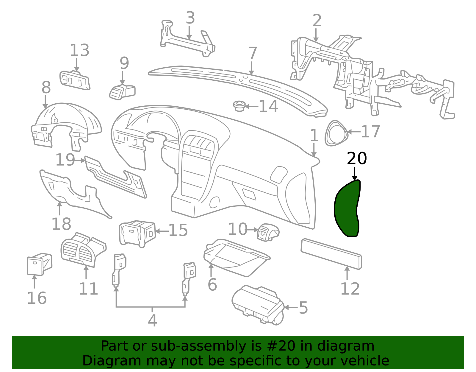 Side Panel - Ford (XW4Z-5404481-AAD)
