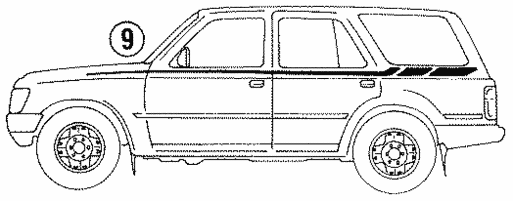 Stripe Kit - Toyota (00211-99935-28)