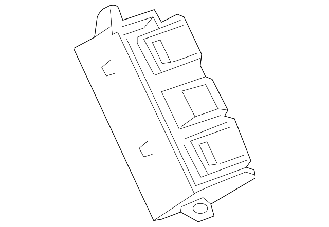Ebony Parking Aid Alarm Disable Switch - Cadillac (84132240)