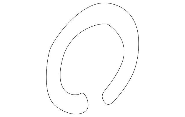 Front Wheel Bearing Retaining Ring - GM (94843479)