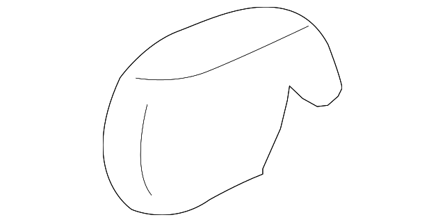 Cover, R/Seat H/Rst (Ebony)              *Ebony - GM (89040756)