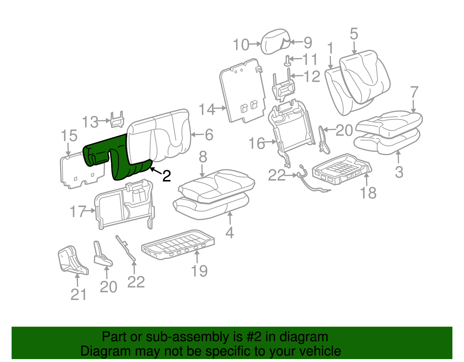 Pad - GM (88977806)