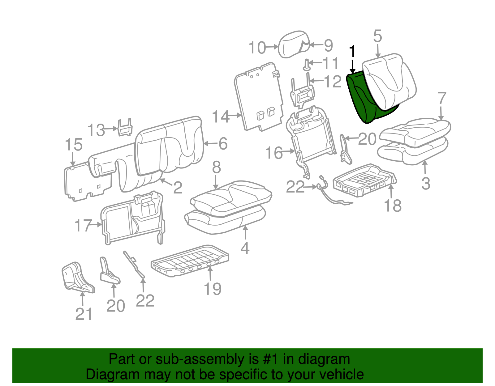 Pad - GM (88977807)
