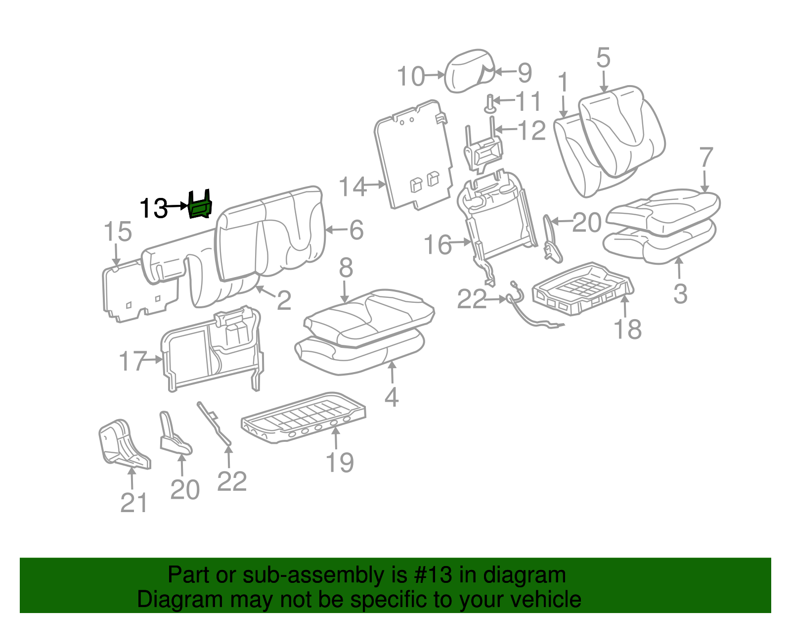 Guide Assembly - GM (88934526)