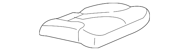 Cover, R/Seat Cushion                       *Wheat - GM (88977814)