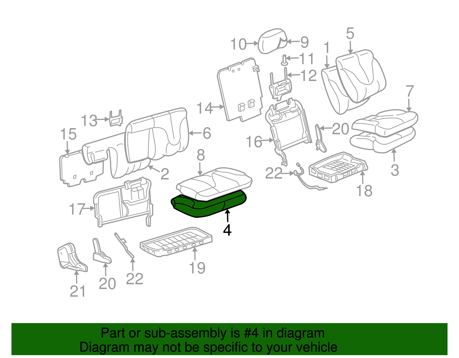 Pad - GM (88977808)