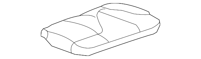 Cover, R/Seat Cushion                       *Wheat - GM (88977803)
