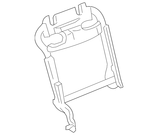 Seat Back Frame - GM (89046497)