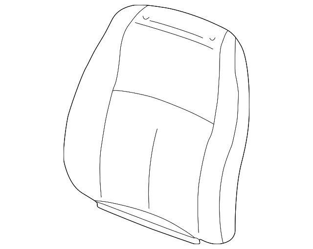Cover Assembly, F/Seat Black Cushion                *Neutral - GM (88895961)