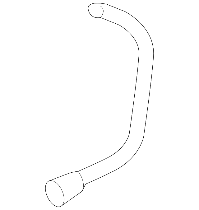 20142020 GM Automatic Transmission Auxiliary Fluid Cooler Outlet Line