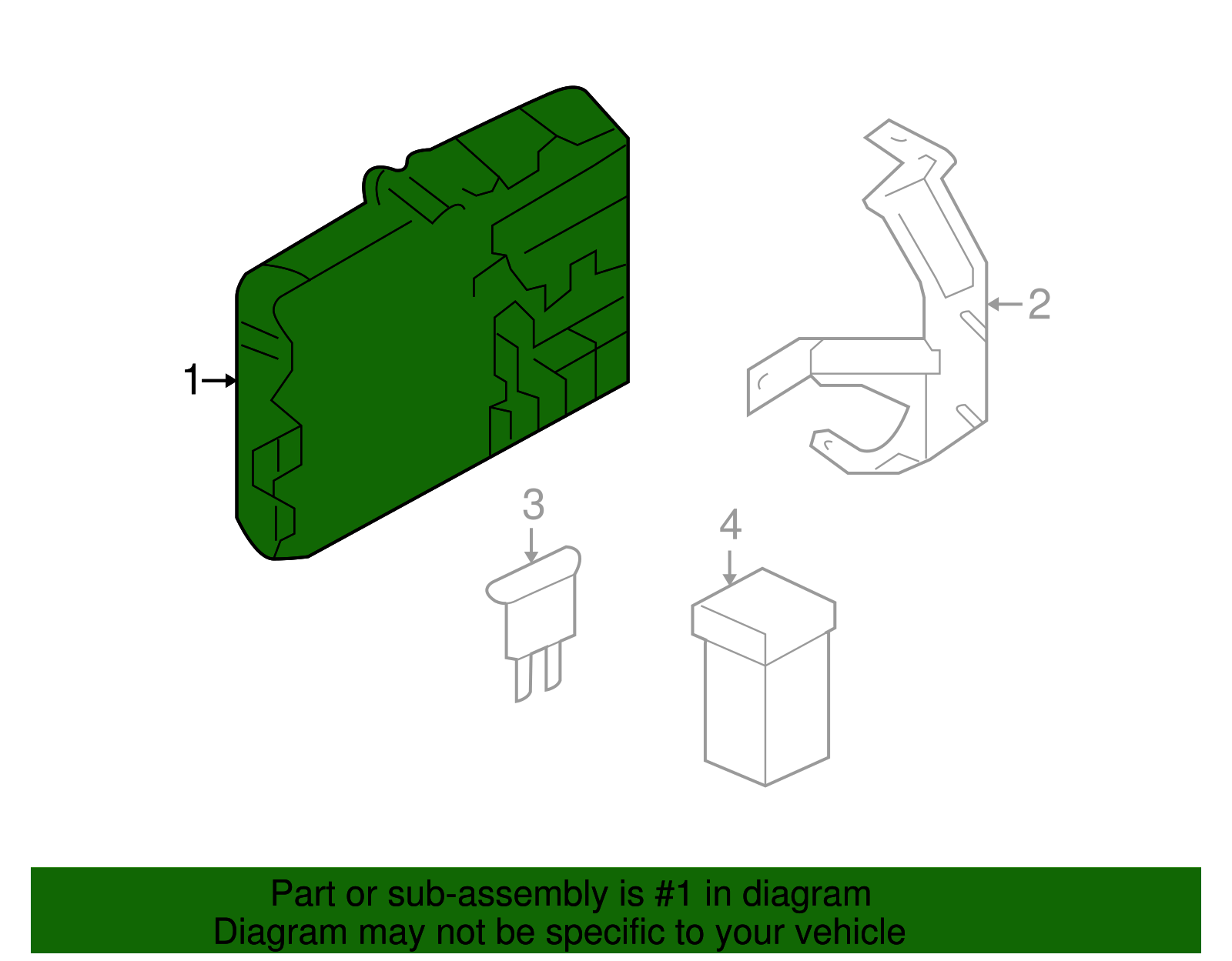 Instrument Panel Wiring Harness Junction Block - GM (96842761)