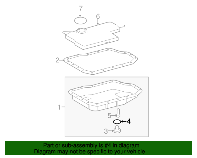 Drain Plug Gasket Toyota (90430A0002) Toyota Parts