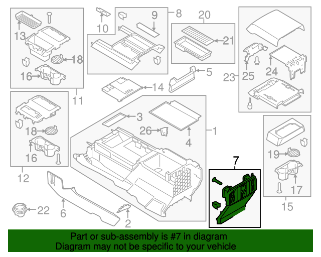 20152016 Ford F150 Rear Trim Panel FL3Z15045E24BA QuirkParts