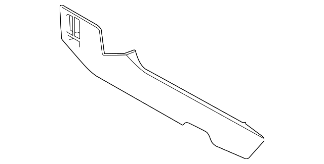 2015-2020 Ford F-150 Side Trim - Passenger Side (RH) FL3Z-1504608-CG ...