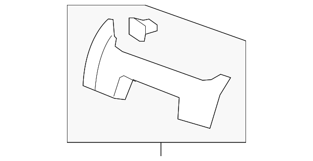 Light Cashmere Driver Seat Adjuster Shield (25796519)