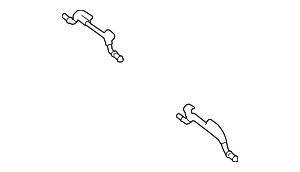 217-491-00-41 - Muffler & Pipe Rear Bracket 2015-2021 Mercedes-Benz ...