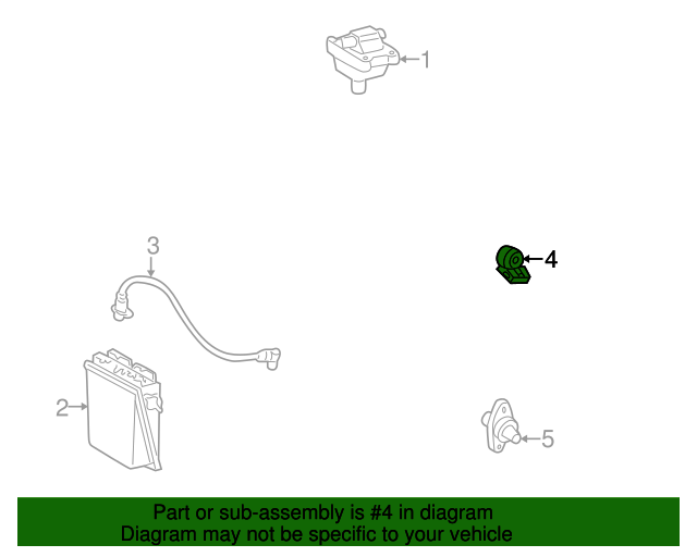 0031538028 Knock Sensor 19941996 MercedesBenz C 220 Mercedes