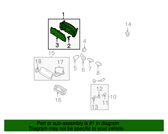 2010 Ford Edge Instrument Cluster AT4Z10849CA QuirkParts