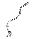 463540211764 - Brakes: ABS Sensor for Mercedes-Benz: G 55 AMG&amp;reg;, G 550, G 550 4x4, G 63 AMG&amp;reg;, G 65 AMG&amp;reg; Image