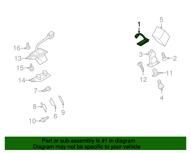 20112023 Mitsubishi Outlander Sport Handle, Outside 5810A090 Mitsubishi Parts Warehouse
