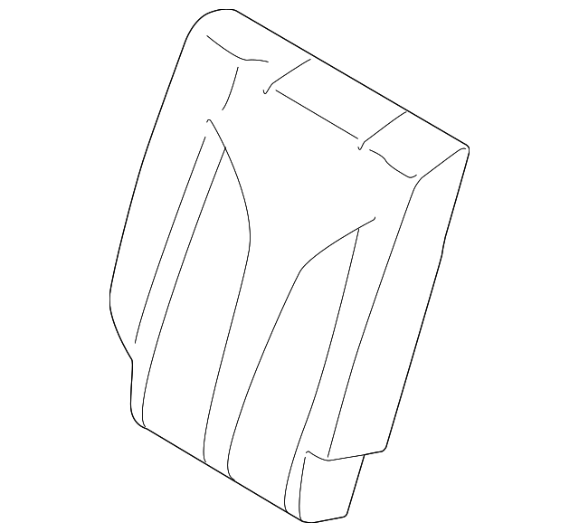 Seat Back Cover - Ford (GJ7Z-7866600-BA)