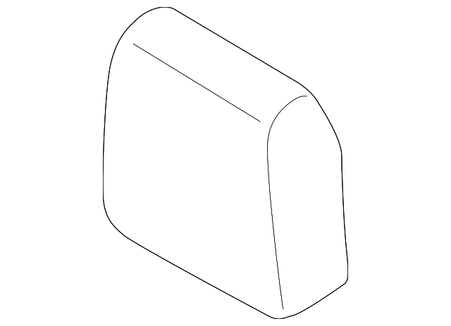 Headrest Cover - Ford (GJ7Z-78501A04-AB)
