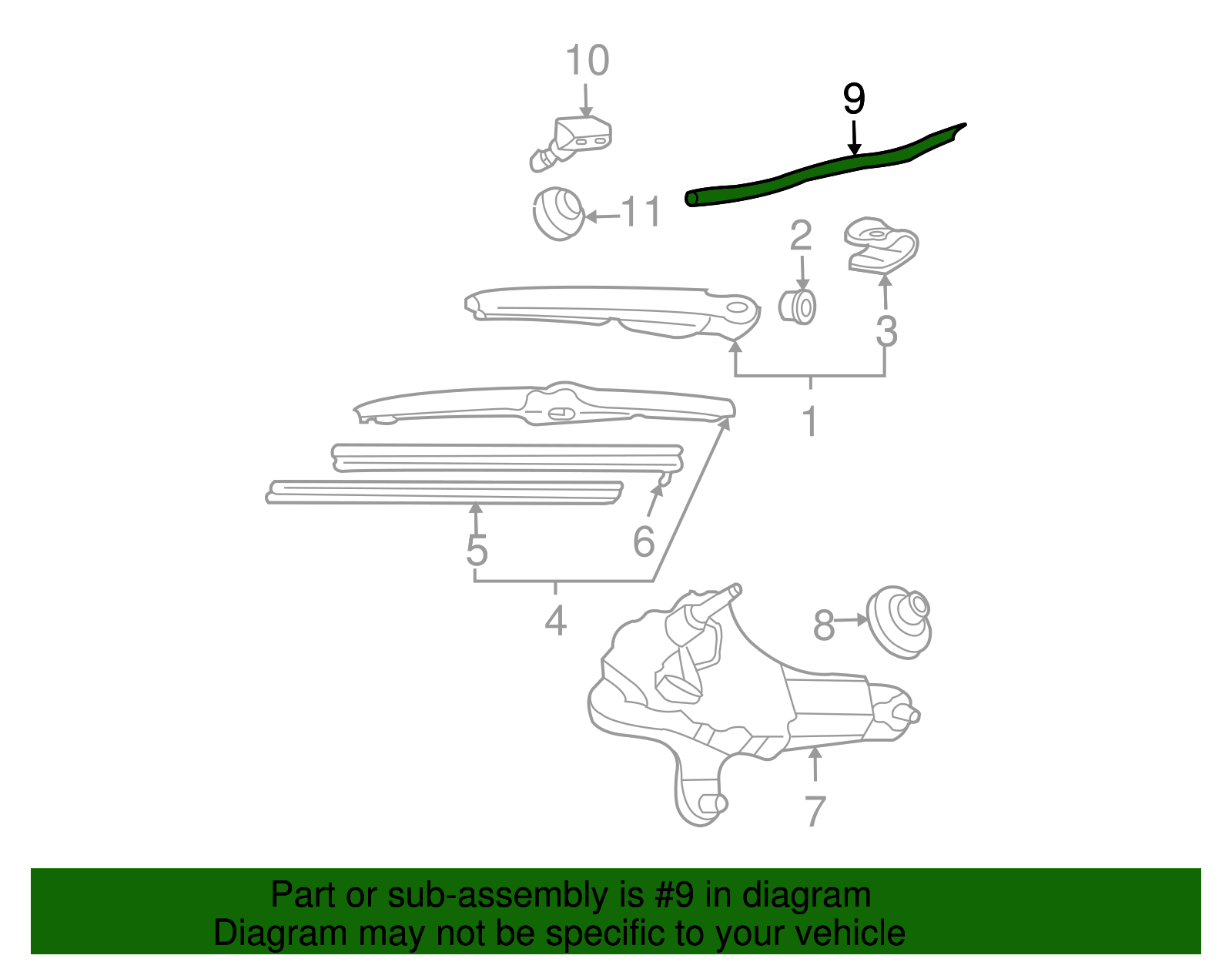 Washer Hose - Scion (90446-07001)