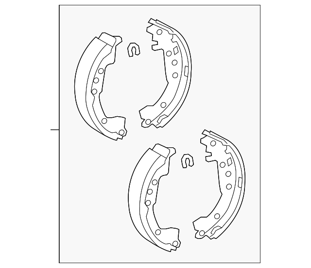 Brake Shoes - Scion (04495-52121)
