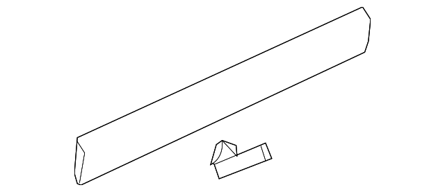 Lower Molding - Volkswagen (7L9-837-788-C-GRU)