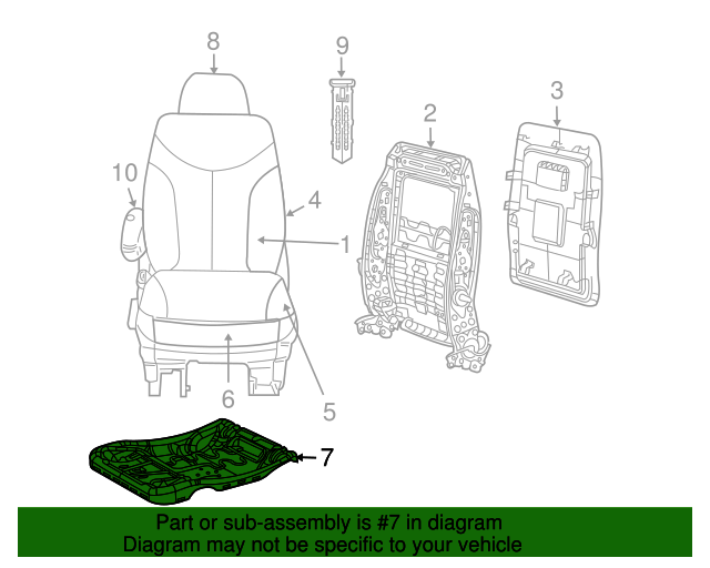 Cushion Frame 7B0-881-105-B