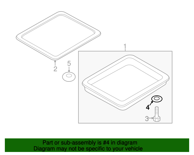 11026JA00A Drain Plug Washer 19852023 Nissan Nissan OEM Parts