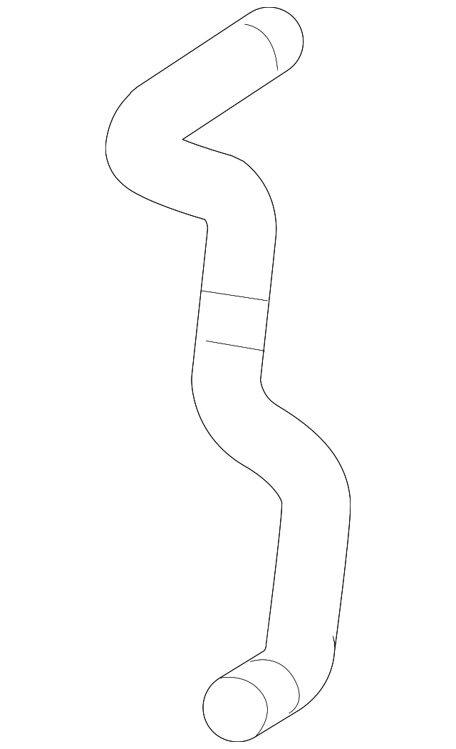 20112016 Chevrolet Radiator Inlet Hose 13291779 GM