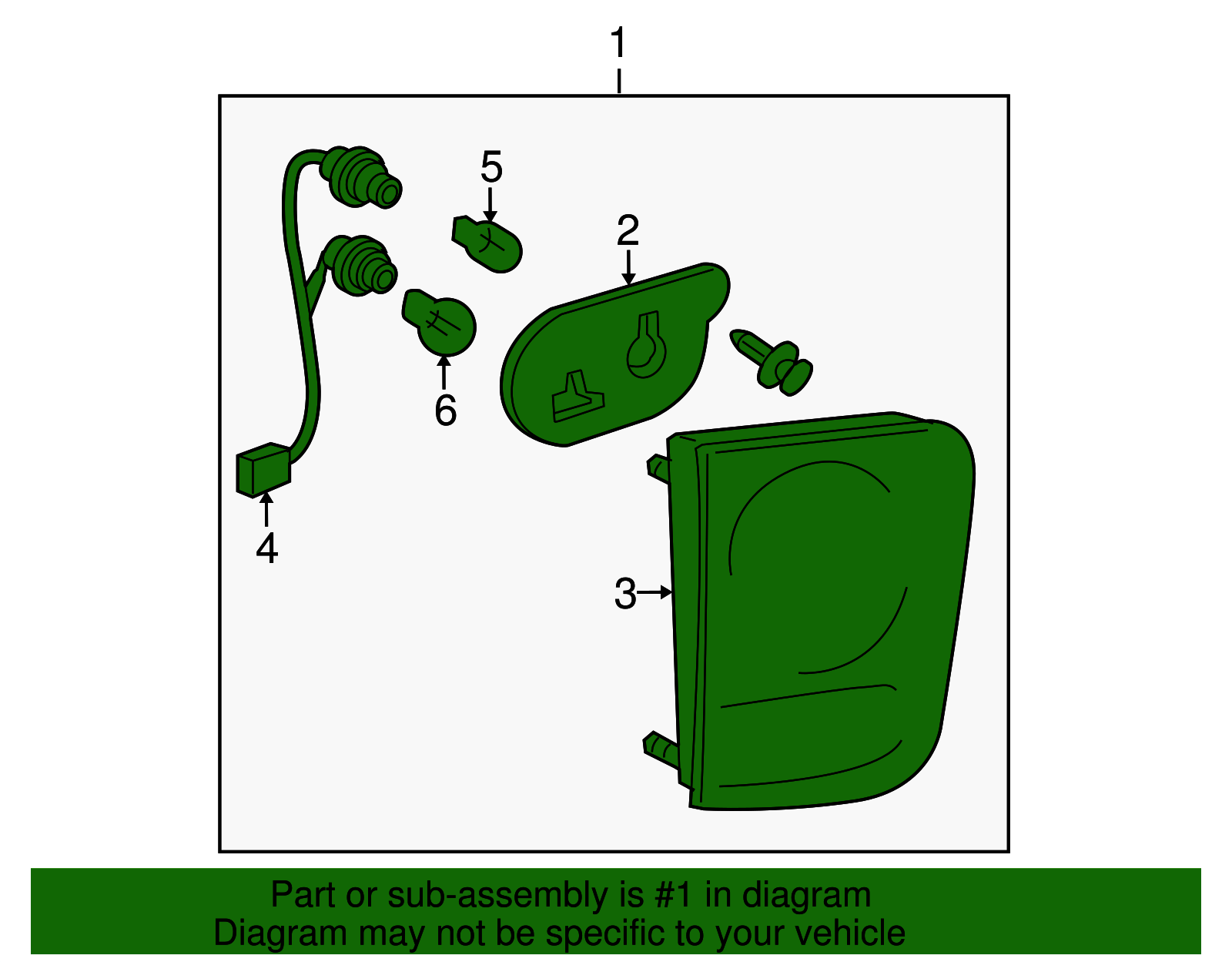 Garage-Pro Tail Light For TOYOTA SEQUOIA 2001-2004 LH Outer Assembly In The Tail Lights & Brake - Foto 9