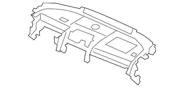 Instrument Panel Carrier - GM (92255922)