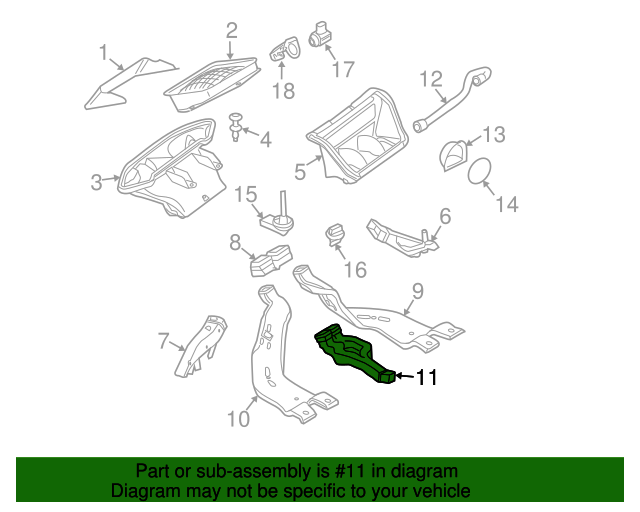 Center Duct 5N0-819-633