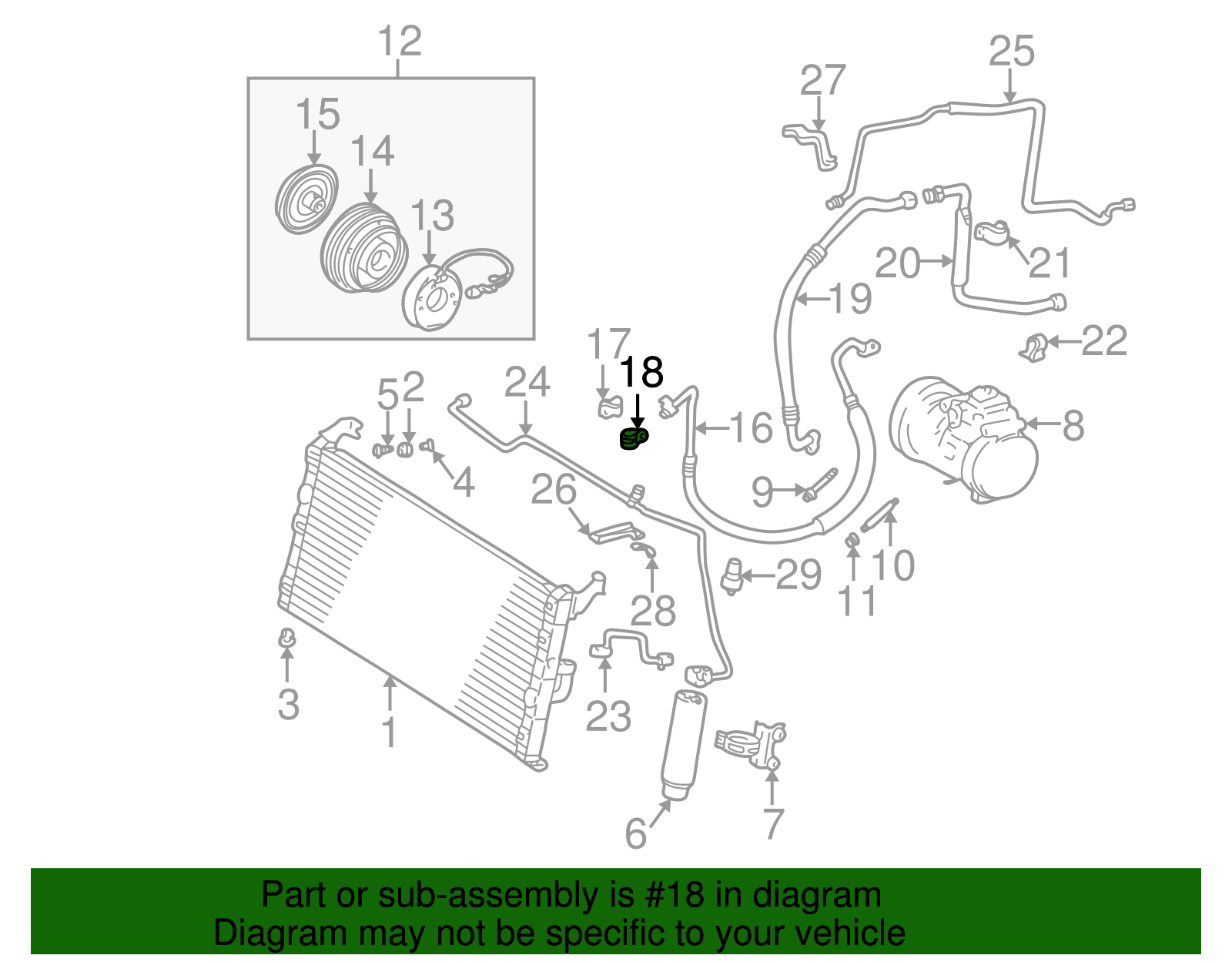 Discharge Hose Clamp - Toyota (88569-42020)