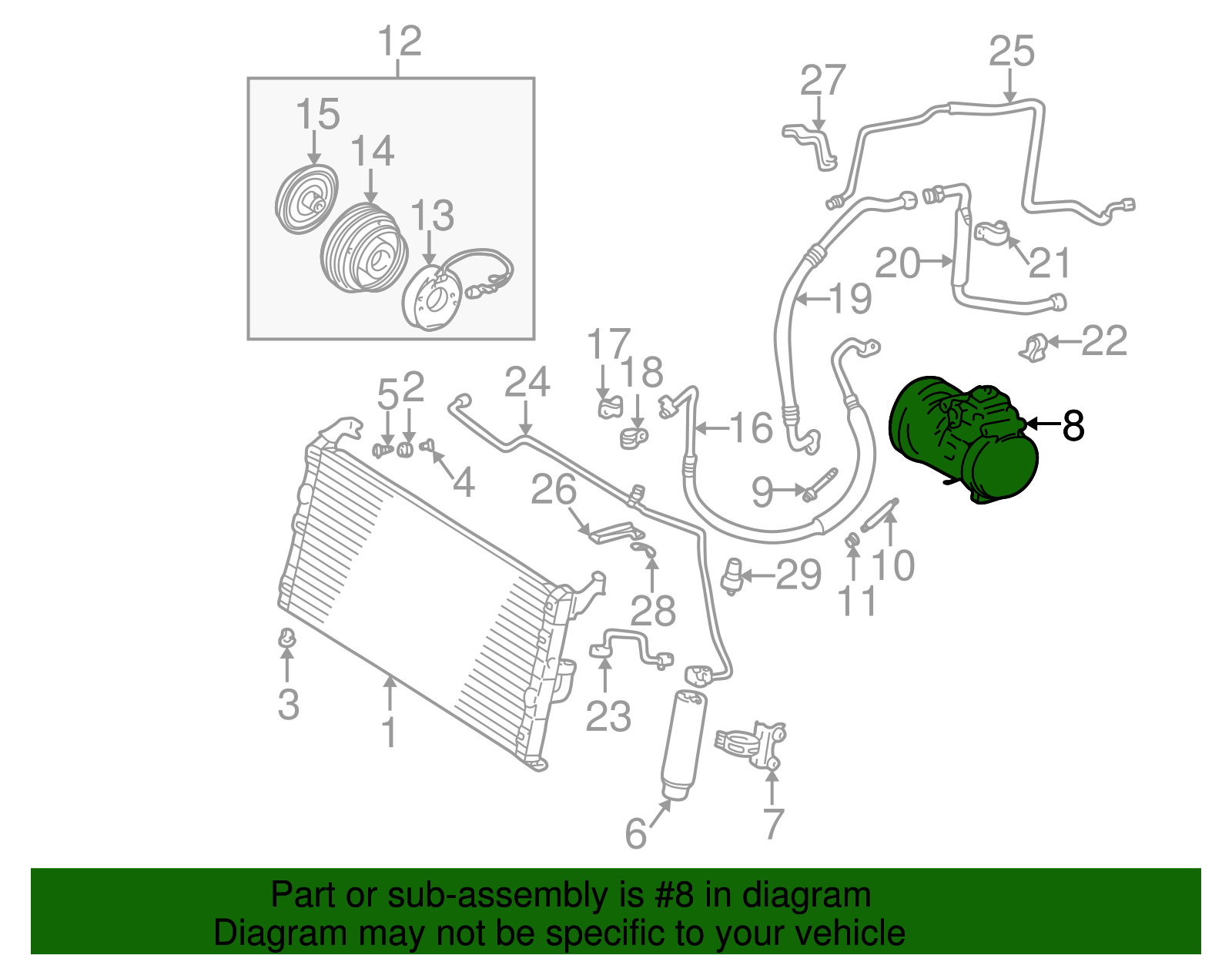 Compressor Assembly - Toyota (88320-42010-84)