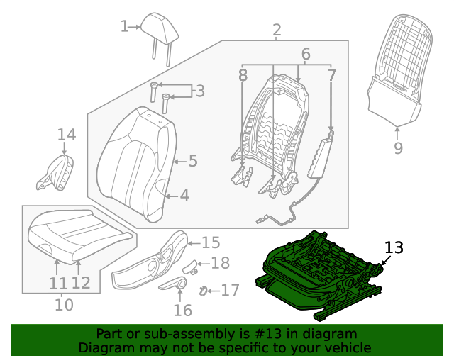 88500L3060 Seat Adjuster 20212022 Kia K5 Kia Auto Parts