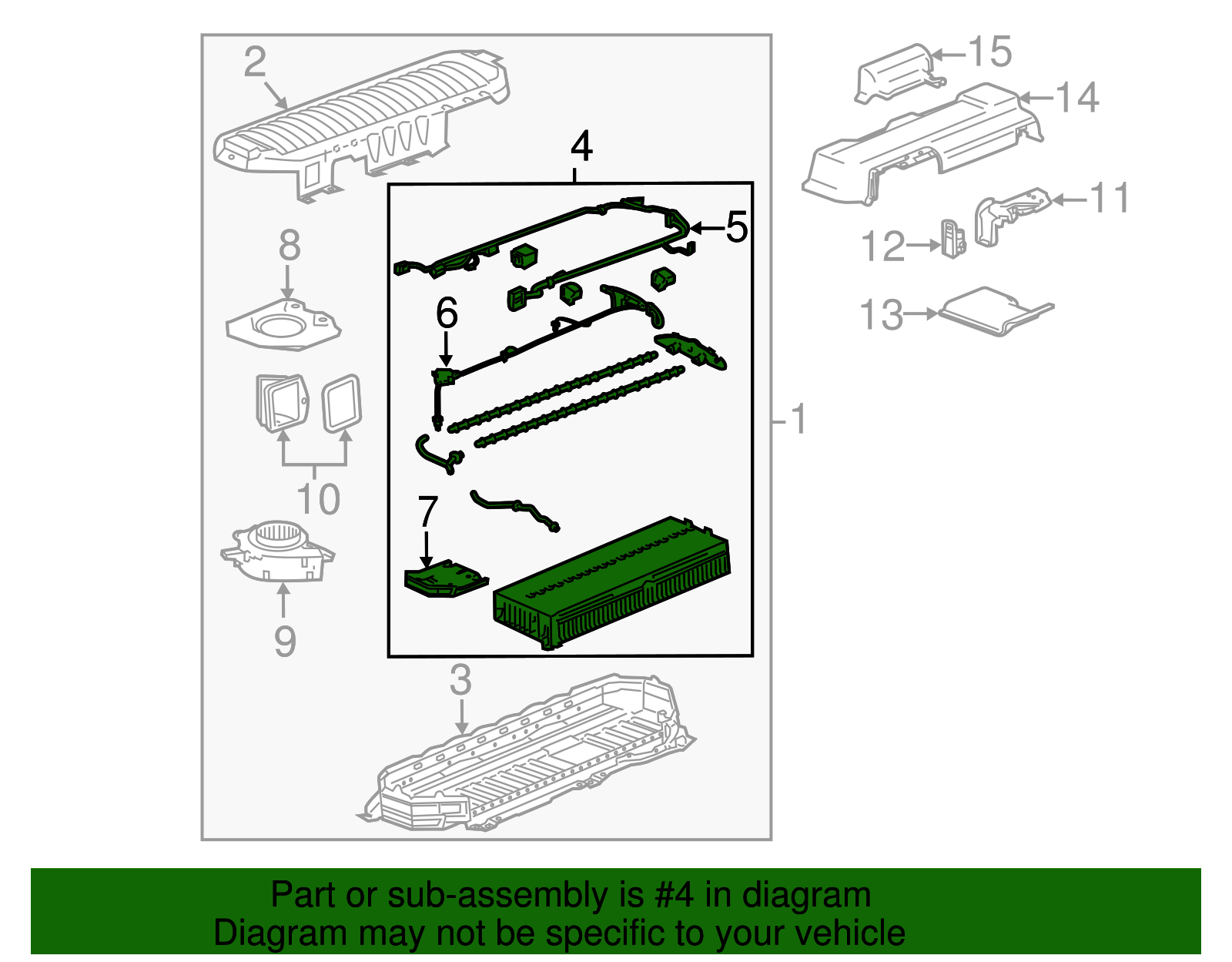 Drive Motor Battery Pack - GM (84442218)