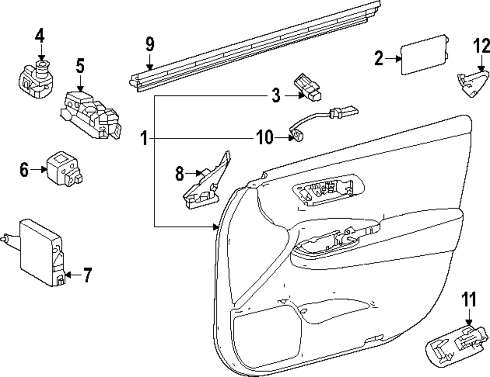 Memory Switch - Toyota (84927-30160-C0)