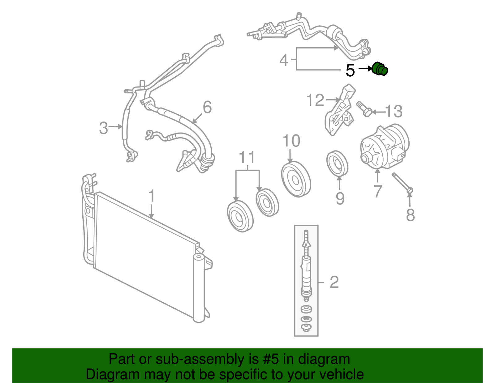 Motorcraft™ Pressure Switch - Ford (YH-39)