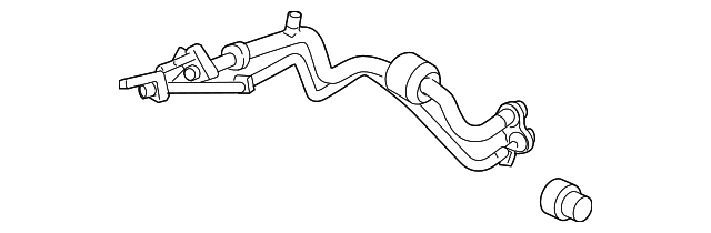 Motorcraft™ A/C Refrigerant Suction Hose - Ford (YF-3221)