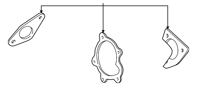 Water Pump Gasket - GM (12360427)