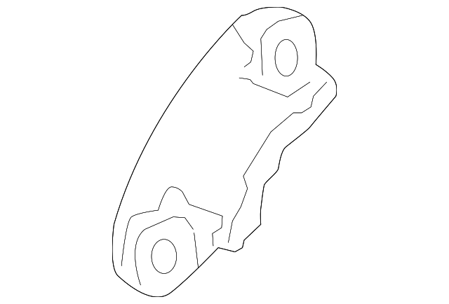 Rear Parking Brake Anchor - GM (10386844)