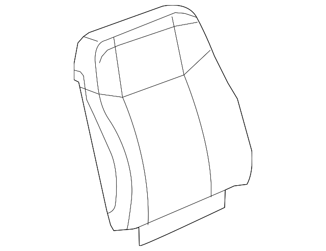 Cover-P/Seat Black Cushion                     *Morocco - GM (25807334)