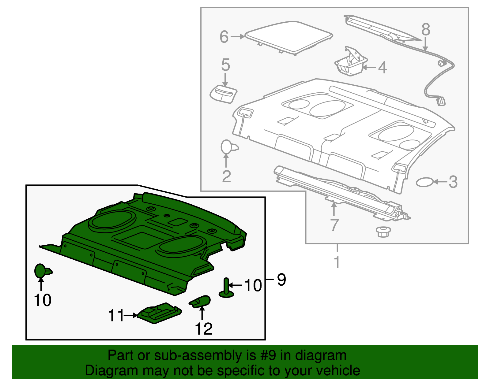 Lower Cover - Buick (90921264)