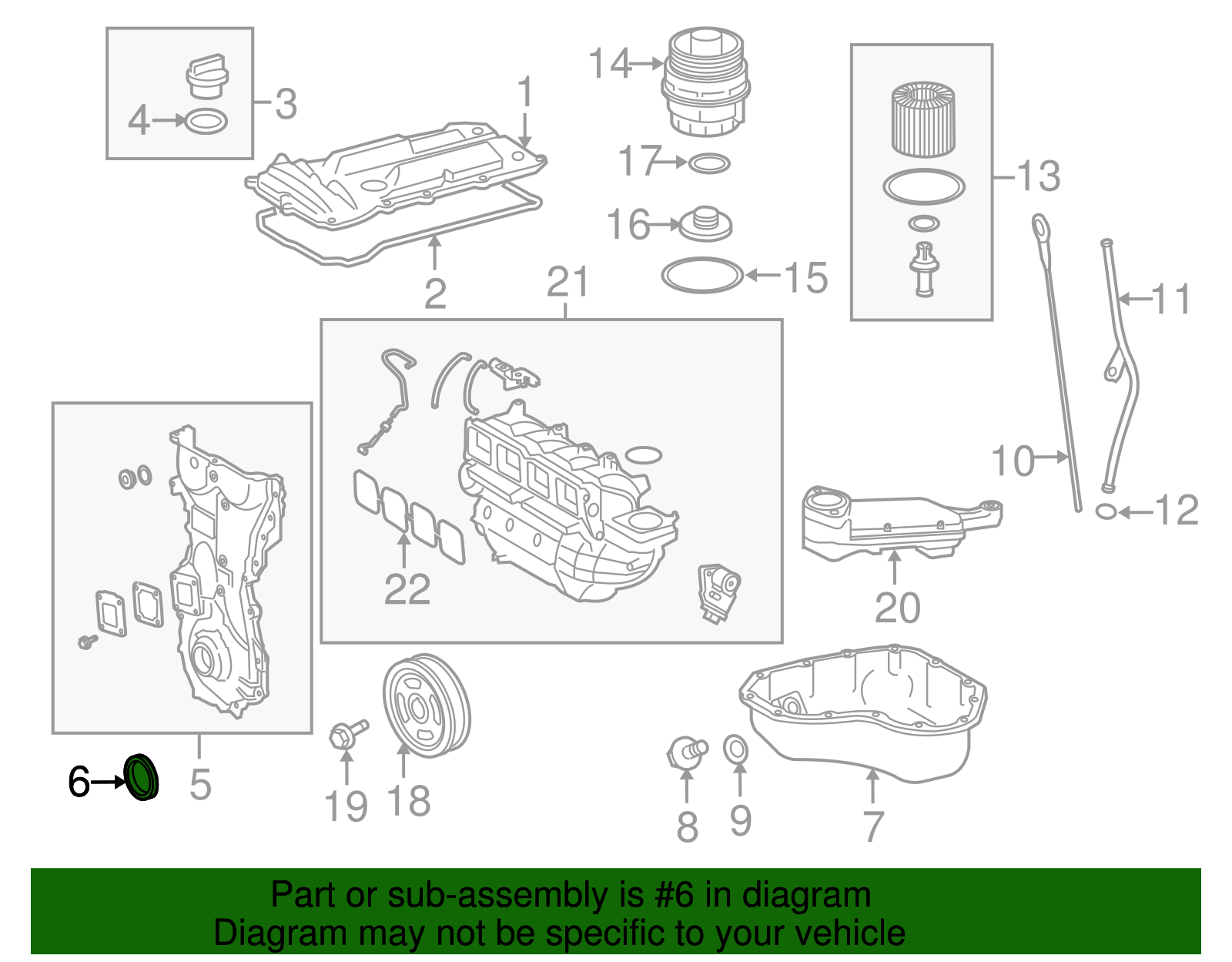 Crankshaft Seal - Scion (90311-42061)