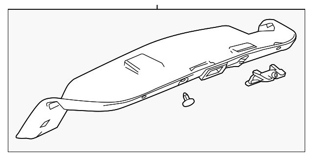 Deck Lid Inner Panel Trim - Buick (90923798)
