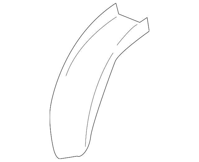 Outer Wheelhouse Front Extension - GM (88937098)